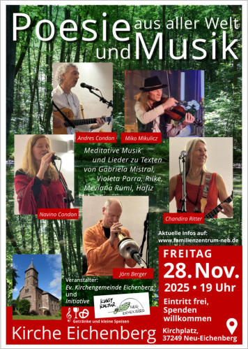 Navino Condon und Freunde • Konzert Kirche Eichenberg