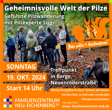 Geführte Pilzwanderung mit Pilzexperte Sigi