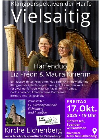 Harfenduo Liz Fréon & Maura Knierim