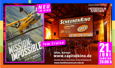 Tom Cruise, Mission: Impossible - The Final Reckoning, Scheunenkino Hebenshausen