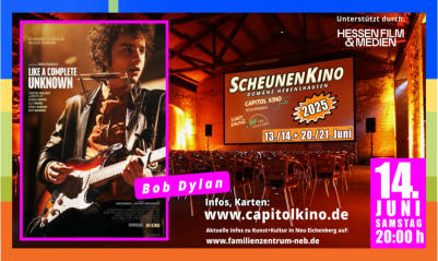 Bob Dylan, Like A Complete Unknown, Scheunenkino Hebenshausen
