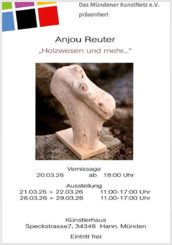 Anjou Reuter HOLZSKULPTUREN