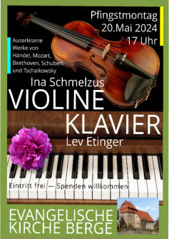 Pfingstkonzert in Berge