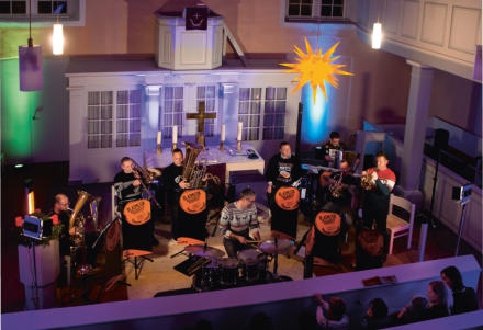 Benefizkonzert der Blasmusik Megagroup Eichsfeld. Foto von 2025