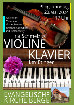 Pfingstkonzert in Berge